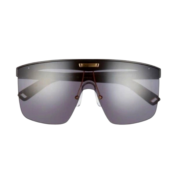 Anthropologie Accessories - Anthropologie Renew Indescratchables Shield Sunglasses In Black | NWT